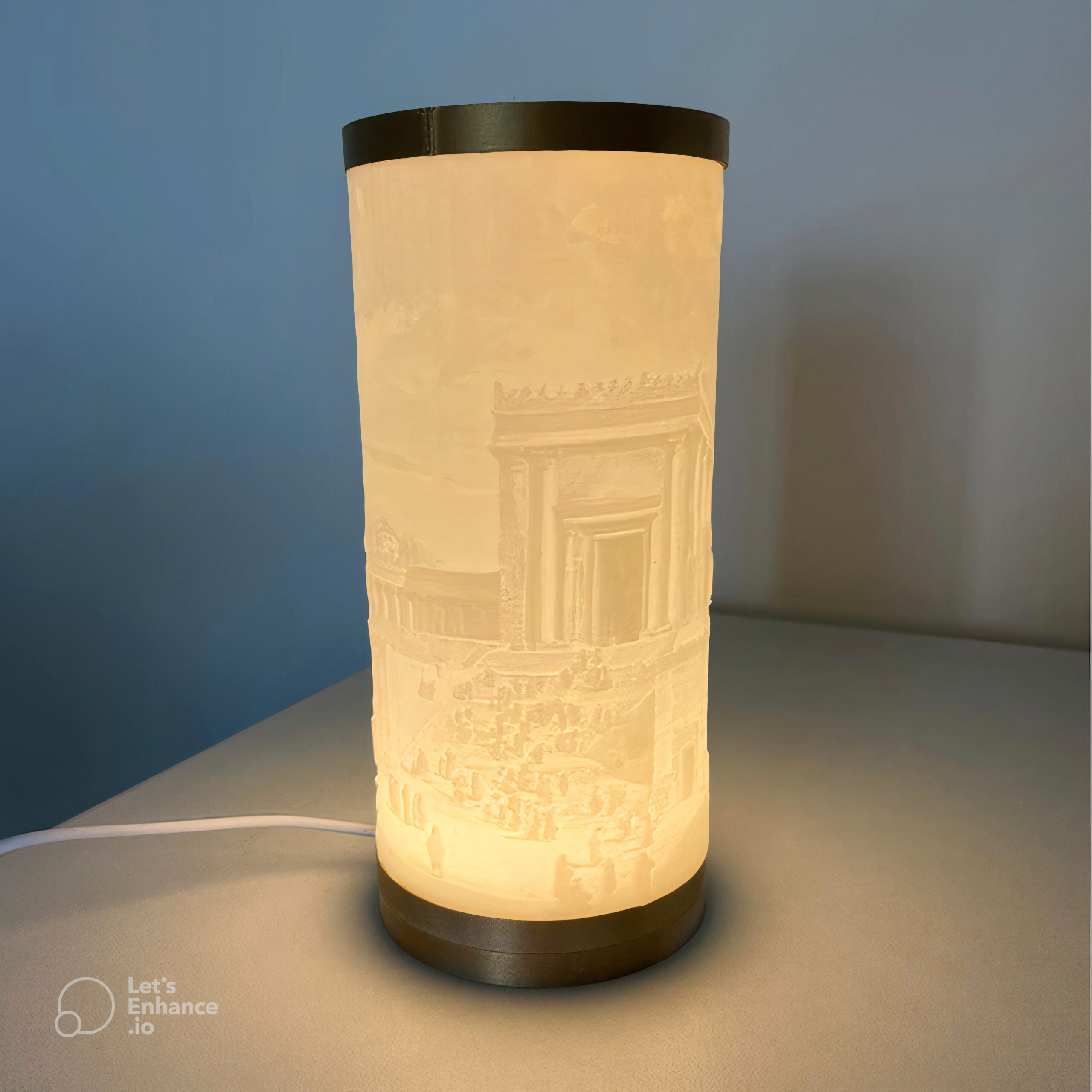 דוגמה מנורת ליתופן 1